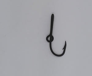 Black Fishing Hook Hat Clip